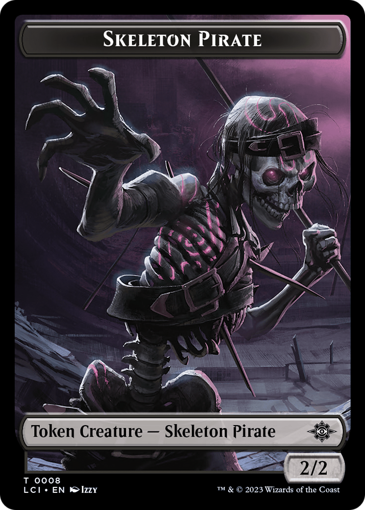 Map // Skeleton Pirate Double-Sided Token [The Lost Caverns of Ixalan Commander Tokens] | Multizone: Comics And Games