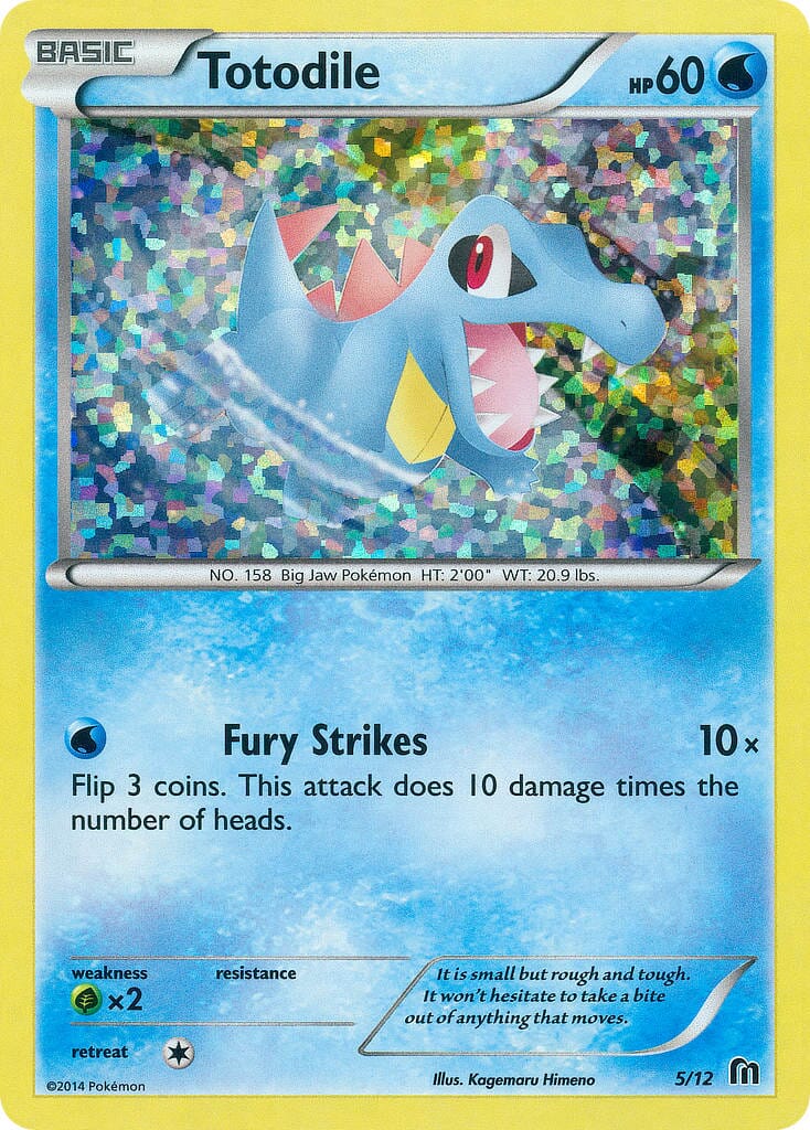 Totodile (5/12) [McDonald's Promos: 2016 Collection] Pokemon Single Pokémon  | Multizone: Comics And Games