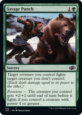 Savage Punch [Jumpstart 2022] MTG Single Magic: The Gathering  | Multizone: Comics And Games