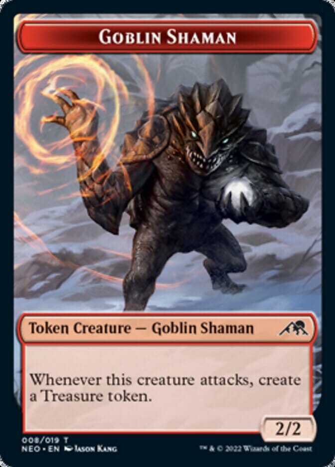 Goblin Shaman Token [Kamigawa: Neon Dynasty Tokens] MTG Single Magic: The Gathering  | Multizone: Comics And Games