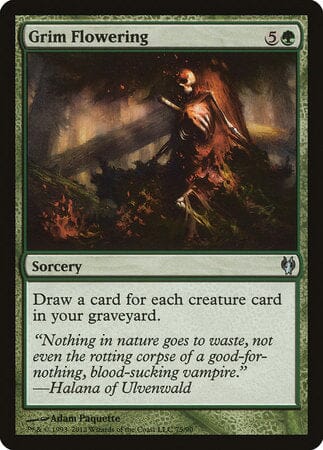 Grim Flowering [Duel Decks: Izzet vs. Golgari] MTG Single Magic: The Gathering  | Multizone: Comics And Games