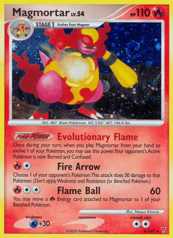 Magmortar (6/147) [Platinum: Supreme Victors] Pokemon Single Pokémon  | Multizone: Comics And Games