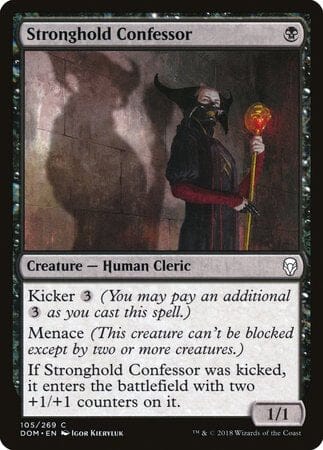 Stronghold Confessor [Dominaria] MTG Single Magic: The Gathering  | Multizone: Comics And Games