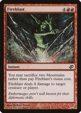 Fireblast [Duel Decks: Jace vs. Chandra] MTG Single Magic: The Gathering  | Multizone: Comics And Games