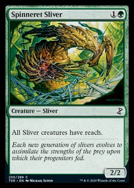 Spinneret Sliver [Time Spiral Remastered] MTG Single Magic: The Gathering  | Multizone: Comics And Games