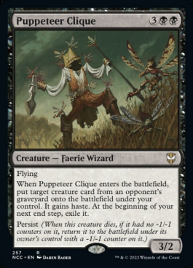 Puppeteer Clique [Streets of New Capenna Commander] MTG Single Magic: The Gathering  | Multizone: Comics And Games