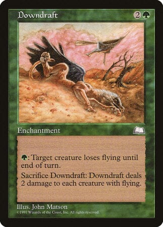 Downdraft [Weatherlight] MTG Single Magic: The Gathering  | Multizone: Comics And Games