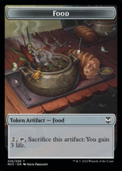 Food // Citizen Double-sided Token [Streets of New Capenna Commander Tokens] MTG Single Magic: The Gathering  | Multizone: Comics And Games