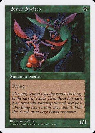 Scryb Sprites [Fifth Edition] MTG Single Magic: The Gathering  | Multizone: Comics And Games