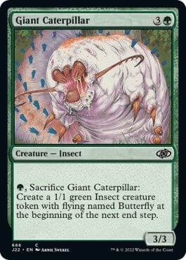 Giant Caterpillar [Jumpstart 2022] MTG Single Magic: The Gathering  | Multizone: Comics And Games