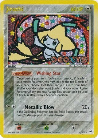 Jirachi (9/107) (Stamped) [EX: Deoxys] Pokemon Single Pokémon  | Multizone: Comics And Games