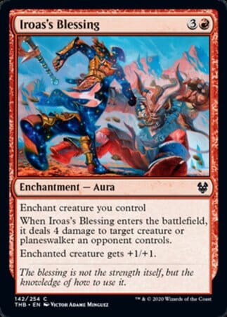 Iroas's Blessing [Theros Beyond Death] MTG Single Magic: The Gathering  | Multizone: Comics And Games