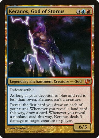 Keranos, God of Storms [Journey into Nyx] MTG Single Magic: The Gathering  | Multizone: Comics And Games