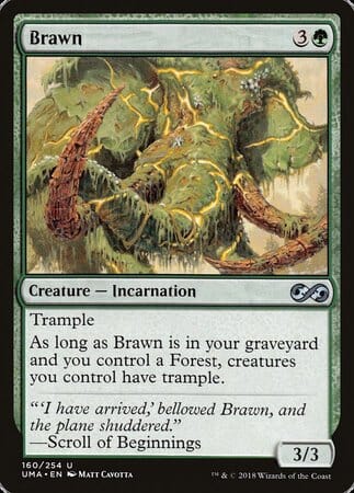 Brawn [Ultimate Masters] MTG Single Magic: The Gathering  | Multizone: Comics And Games