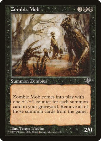 Zombie Mob [Mirage] MTG Single Magic: The Gathering  | Multizone: Comics And Games