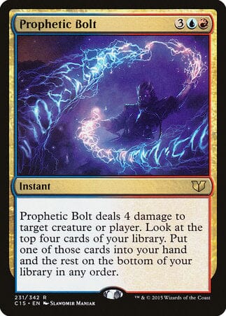 Prophetic Bolt [Commander 2015] MTG Single Magic: The Gathering  | Multizone: Comics And Games
