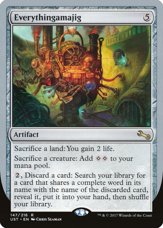 Everythingamajig ("Sacrifice a Land") [Unstable] MTG Single Magic: The Gathering  | Multizone: Comics And Games