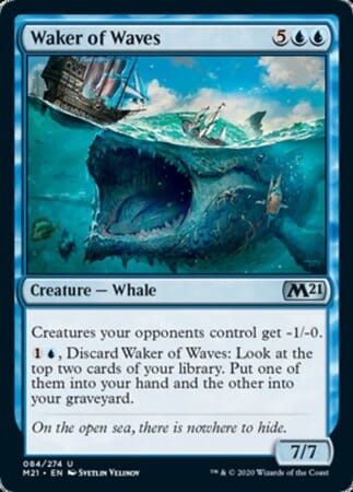 Waker of Waves [Core Set 2021] MTG Single Magic: The Gathering  | Multizone: Comics And Games