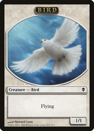Bird Token [Zendikar Tokens] MTG Single Magic: The Gathering  | Multizone: Comics And Games