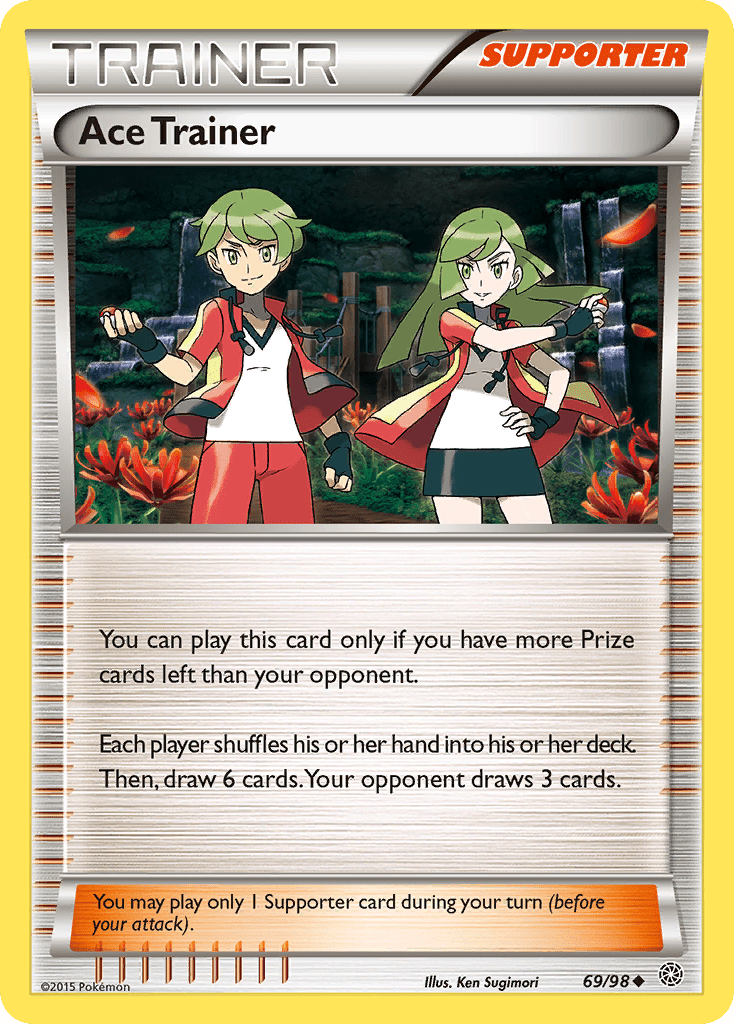 Ace Trainer (69/98) [XY: Ancient Origins] Pokemon Single Pokémon  | Multizone: Comics And Games