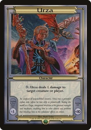 Urza (Oversize) [Vanguard Series] MTG Single Magic: The Gathering  | Multizone: Comics And Games