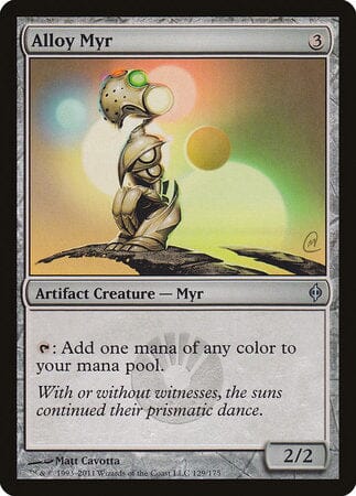 Alloy Myr [New Phyrexia] MTG Single Magic: The Gathering  | Multizone: Comics And Games