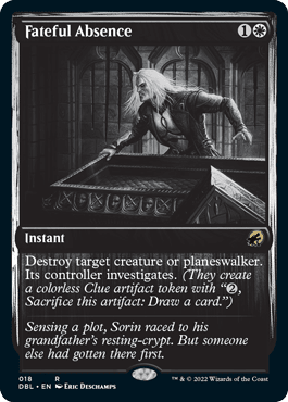 Fateful Absence [Innistrad: Double Feature] MTG Single Magic: The Gathering  | Multizone: Comics And Games