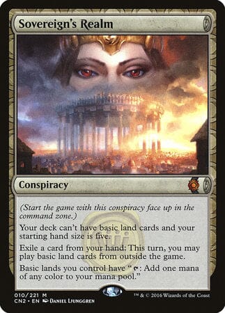 Sovereign's Realm [Conspiracy: Take the Crown] MTG Single Magic: The Gathering  | Multizone: Comics And Games