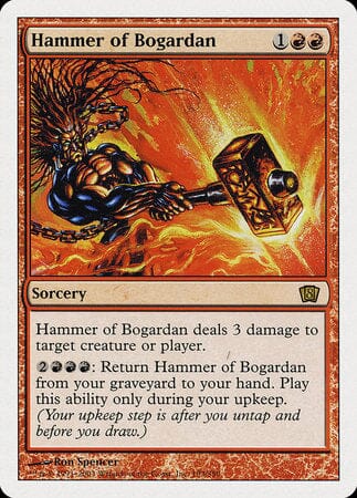 Hammer of Bogardan [Eighth Edition] MTG Single Magic: The Gathering  | Multizone: Comics And Games