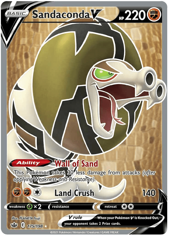 Sandaconda V (175/198) [Sword & Shield: Chilling Reign] Pokemon Single Pokémon  | Multizone: Comics And Games