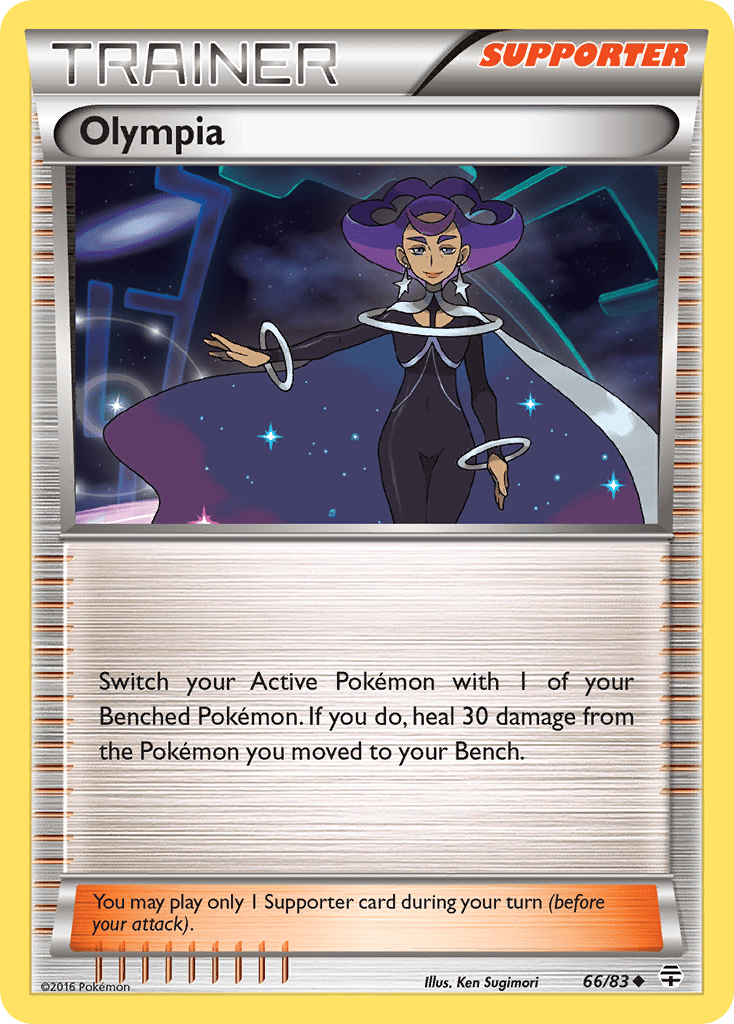 Olympia (66/83) [XY: Generations] Pokemon Single Pokémon  | Multizone: Comics And Games