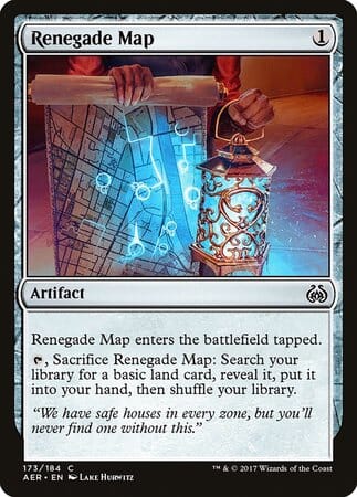 Renegade Map [Aether Revolt] MTG Single Magic: The Gathering  | Multizone: Comics And Games