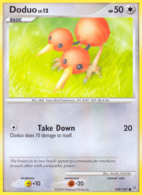 Doduo (102/147) [Platinum: Supreme Victors] Pokemon Single Pokémon  | Multizone: Comics And Games