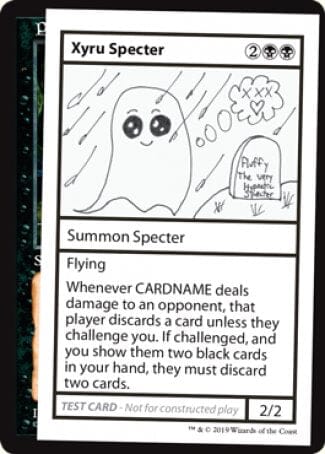 Xyru Specter (2021 Edition) [Mystery Booster Playtest Cards] MTG Single Magic: The Gathering  | Multizone: Comics And Games