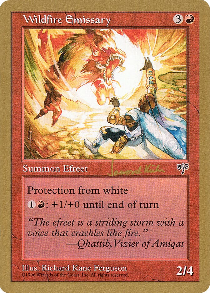 Wildfire Emissary (Janosch Kuhn) [World Championship Decks 1997] MTG Single Magic: The Gathering  | Multizone: Comics And Games