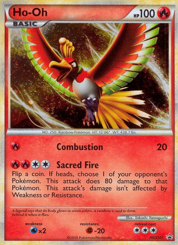 Ho-Oh (HGSS01) [HeartGold & SoulSilver: Black Star Promos] Pokemon Single Pokémon  | Multizone: Comics And Games
