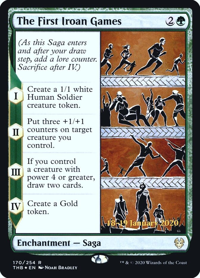 The First Iroan Games [Theros Beyond Death Prerelease Promos] MTG Single Magic: The Gathering  | Multizone: Comics And Games