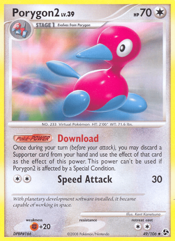 Porygon2 (49/106) [Diamond & Pearl: Great Encounters] Pokemon Single Pokémon  | Multizone: Comics And Games