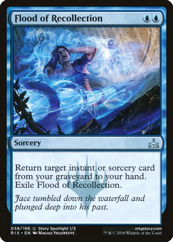 Flood of Recollection [Rivals of Ixalan] MTG Single Magic: The Gathering  | Multizone: Comics And Games