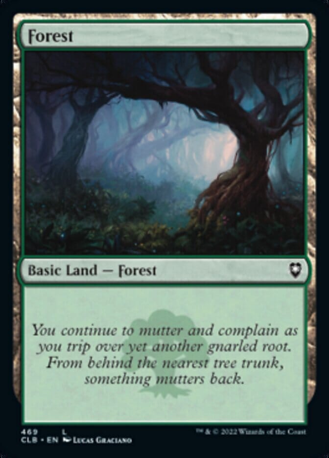 Forest (469) [Commander Legends: Battle for Baldur's Gate] MTG Single Magic: The Gathering  | Multizone: Comics And Games