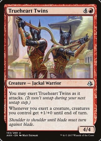 Trueheart Twins [Amonkhet] MTG Single Magic: The Gathering  | Multizone: Comics And Games