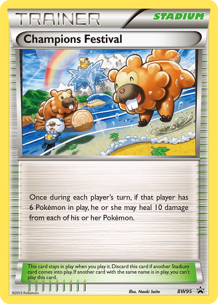Champions Festival (BW95) [Black & White: Black Star Promos] Pokemon Single Pokémon  | Multizone: Comics And Games