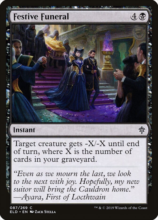 Festive Funeral [Throne of Eldraine] MTG Single Magic: The Gathering  | Multizone: Comics And Games