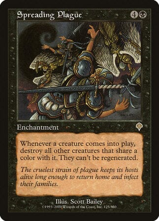 Spreading Plague [Invasion] MTG Single Magic: The Gathering  | Multizone: Comics And Games