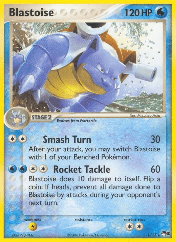 Blastoise (1/17) [POP Series 3] Pokemon Single Pokémon  | Multizone: Comics And Games