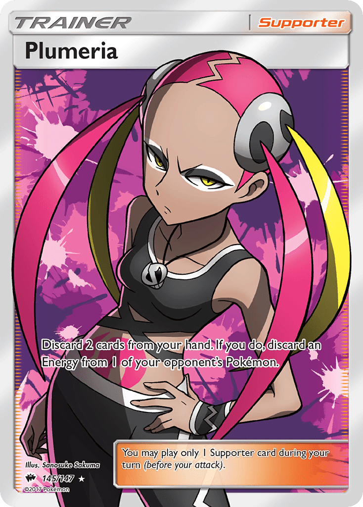 Plumeria (145/147) [Sun & Moon: Burning Shadows] Pokemon Single Pokémon  | Multizone: Comics And Games