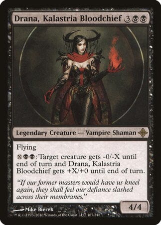 Drana, Kalastria Bloodchief [Rise of the Eldrazi] MTG Single Magic: The Gathering  | Multizone: Comics And Games