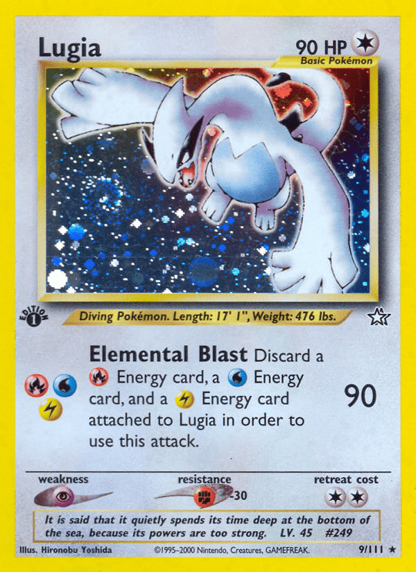 Lugia (9/111) [Neo Genesis 1st Edition] Pokemon Single Pokémon  | Multizone: Comics And Games