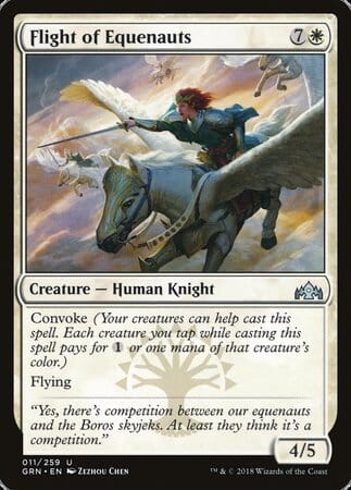 Flight of Equenauts [Guilds of Ravnica] MTG Single Magic: The Gathering  | Multizone: Comics And Games