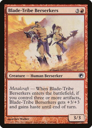 Blade-Tribe Berserkers [Scars of Mirrodin] MTG Single Magic: The Gathering  | Multizone: Comics And Games